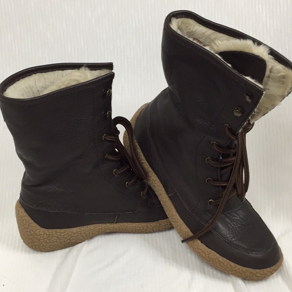 Cougar Cheyenne brown leather winter boot